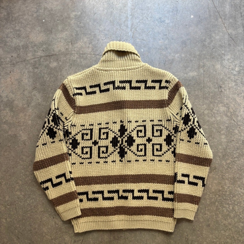 Vintage The Great Lebowski Pendleton High Grade Western Wear Wool Sweater - Picture 2 of 5